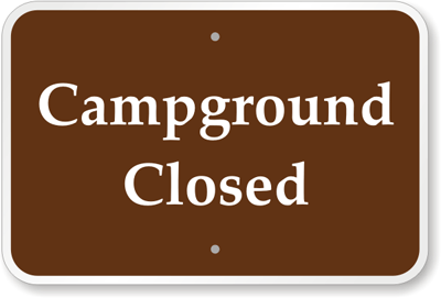 Campground-Closed-Campground-Park-Sign-K-7980