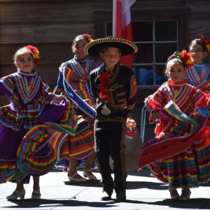 Fiesta dancer children