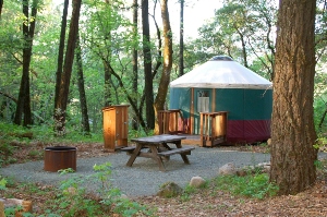Yurts at Bothe Park