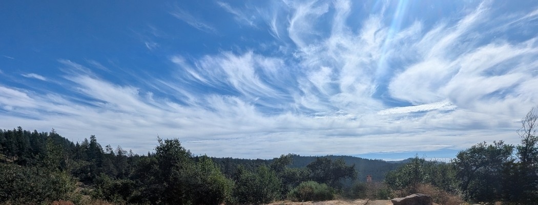 Photo of view from Old Howell Mountain Trail
